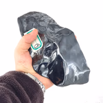Hematit Ham Taş (Standlı) Orijinal Kristal Detay Görseli 2