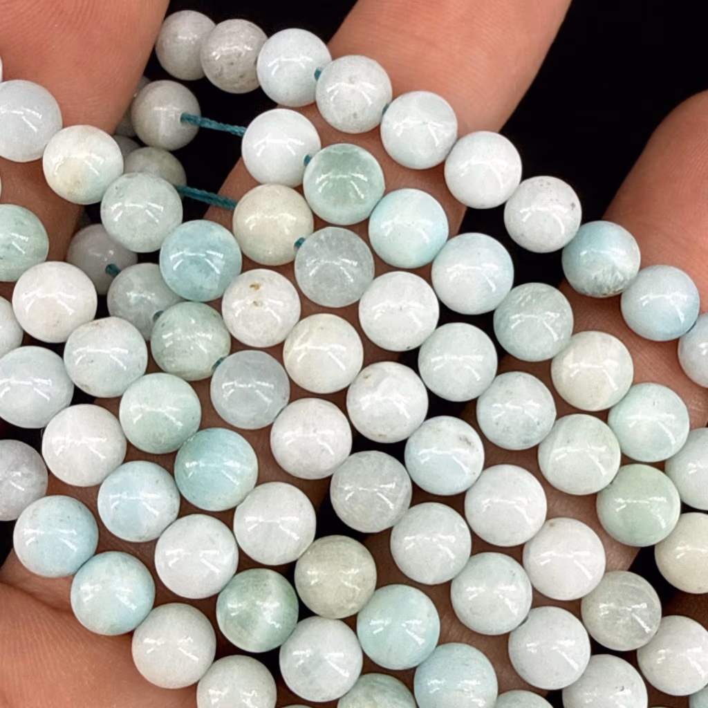 Hemimorfit Dizi 6mm AAA İncele ve Satın Al Hemimorfit Dizi 6mm AAA - Orijinal Doğal Taş ve Şifa Kristali Görsel 1