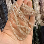 Herkimer Elmas Dizi Gold AAA Orijinal Kristal Detay Görseli 2
