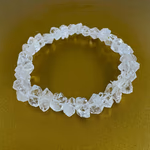 Herkimer Kuvars Bileklik Çift Uçlu 6A+ Orijinal Kristal Detay Görseli 1
