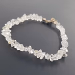 Herkimer Kuvars Çift Uçlu Doğal (Gümüş) Orijinal Kristal Detay Görseli 1