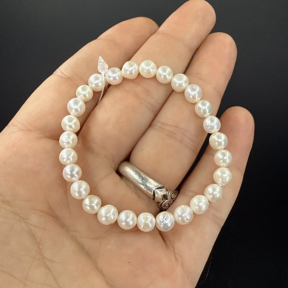 İnci Bileklik 6 mm
