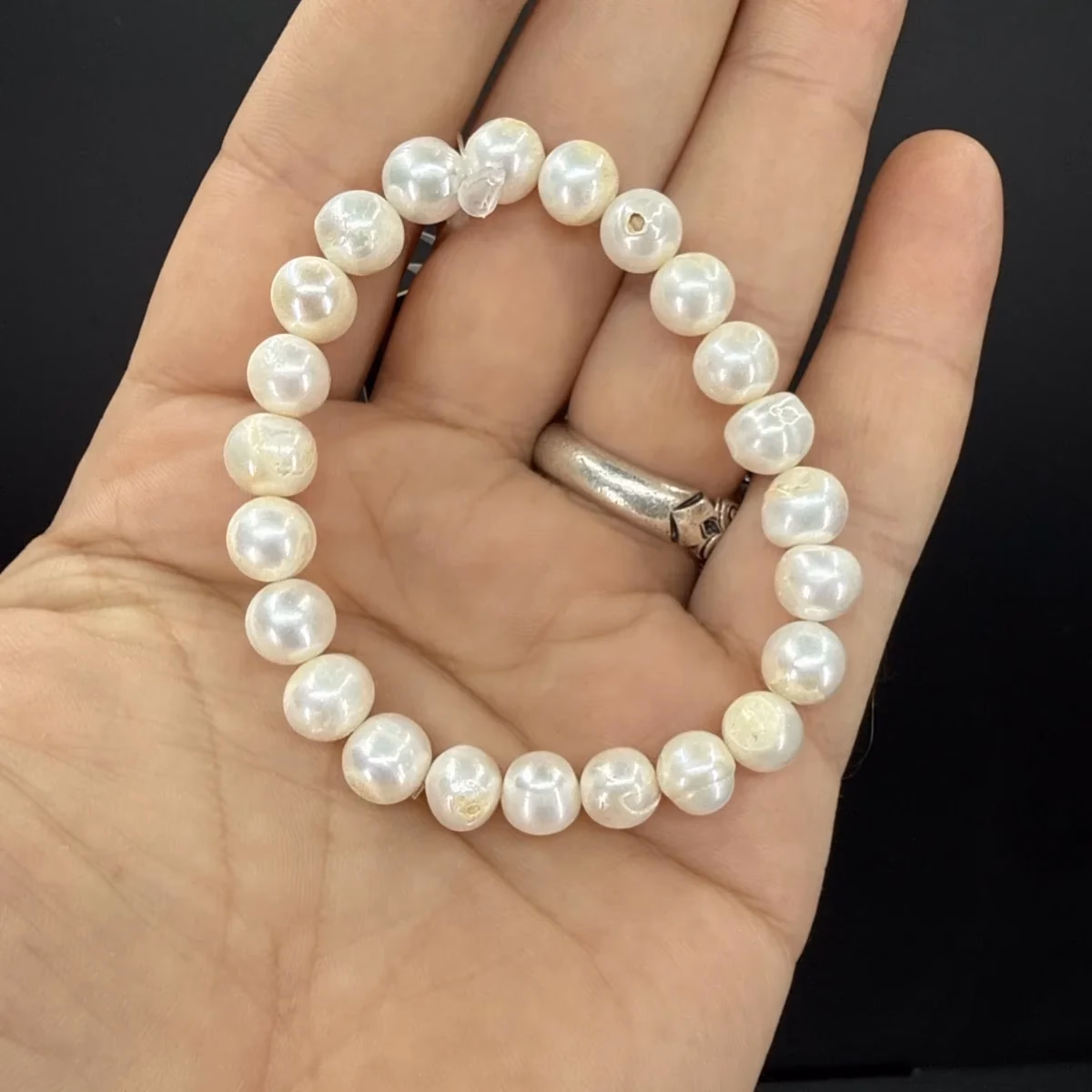 İnci Bileklik 8 mm