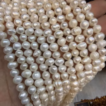 İnci Dizi 8-9 mm Orijinal Kristal Detay Görseli 1