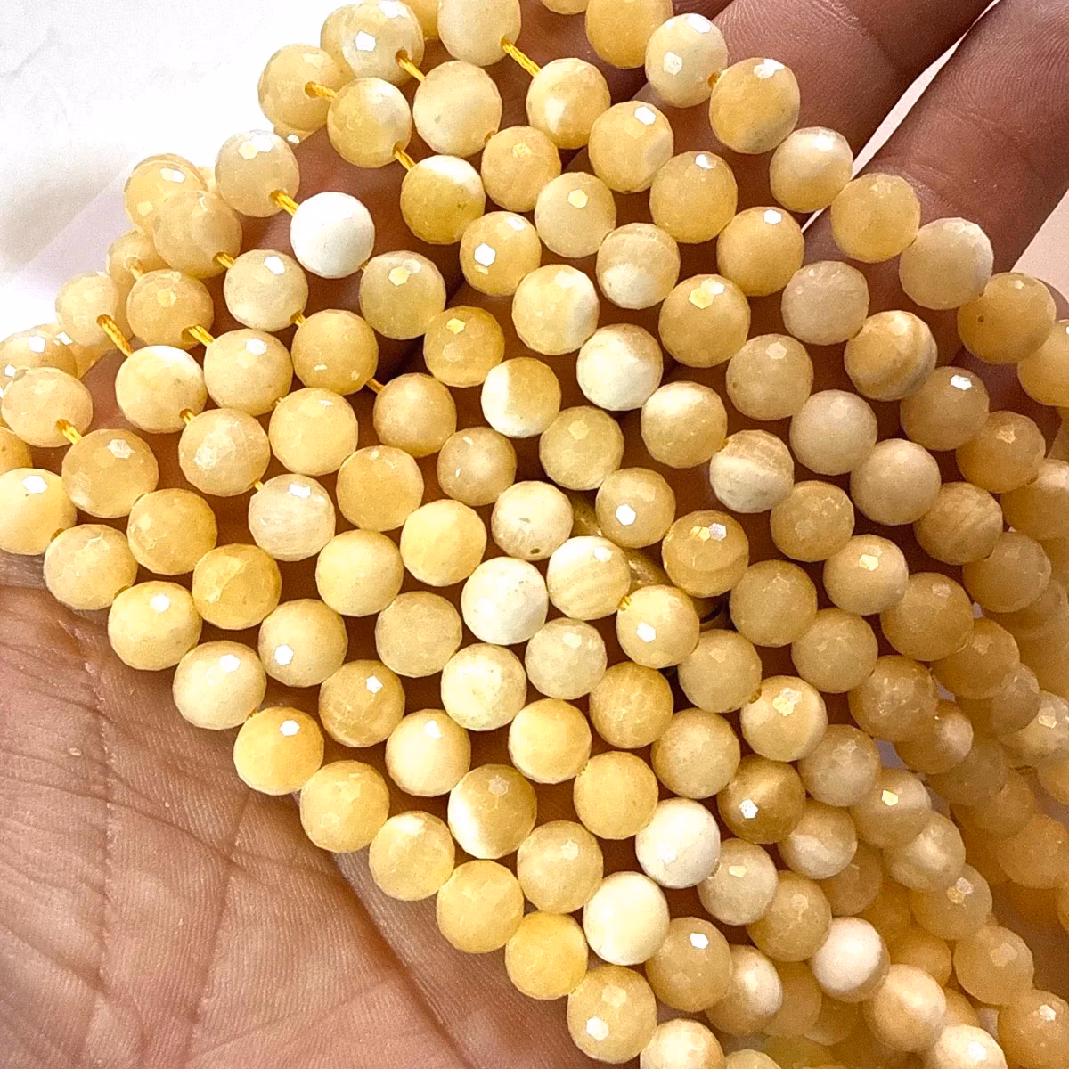 Kalsit Faset Dizi 8 mm