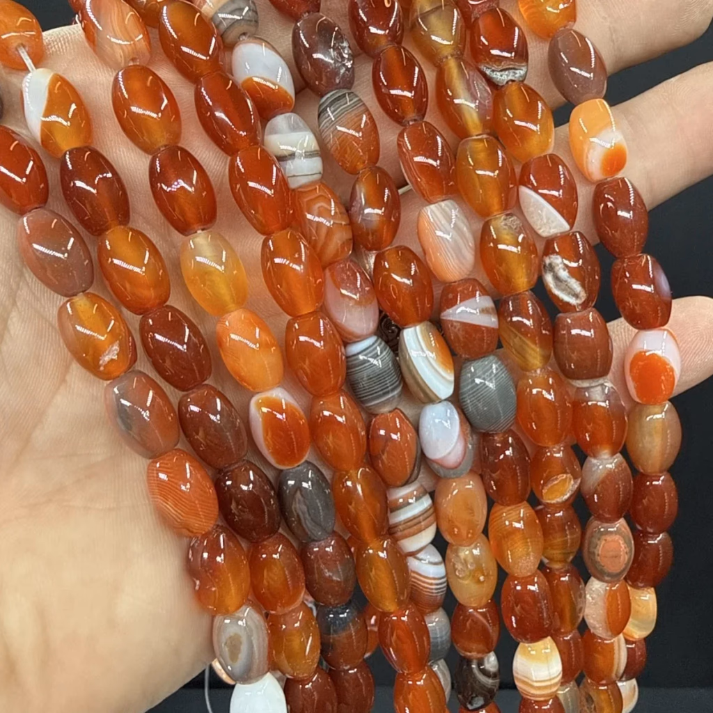 Karnelyan Akik Arpa Dizi 7x12 mm İncele ve Satın Al Karnelyan Akik Arpa Dizi 7x12 mm - Orijinal Doğal Taş ve Şifa Kristali Görsel 1