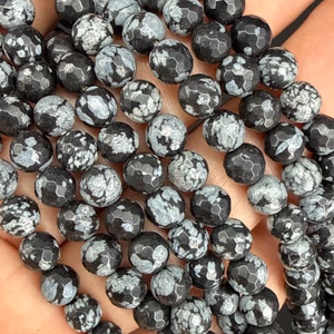 Kartanesi Obsidiyen 6mm - Orijinal Şifalı Kristal - Görsel 1