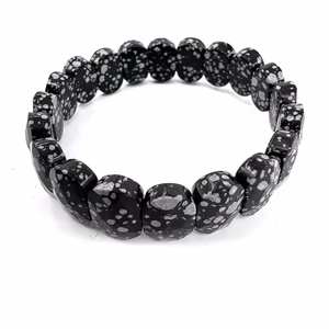 Kartanesi Obsidiyen Bileklik Rolex - Orijinal Şifalı Kristal - Görsel 1