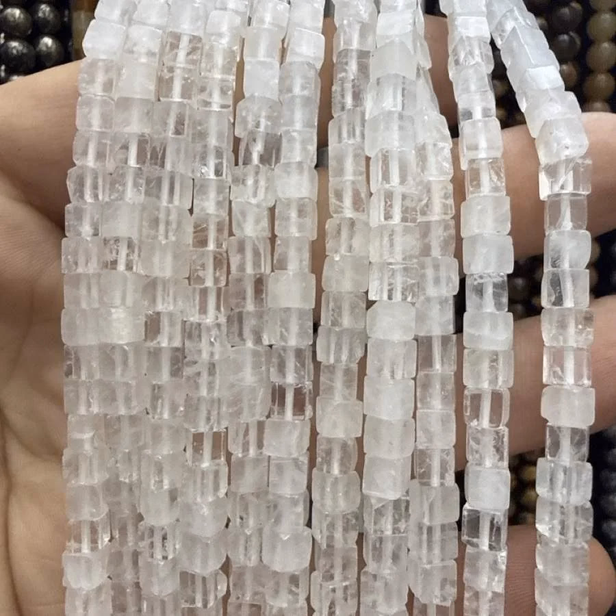 Kristal Kuvars Dizi 4x4 Küp İncele ve Satın Al Kristal Kuvars Dizi 4x4 Küp - Orijinal Doğal Taş ve Şifa Kristali Görsel 1