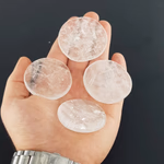 Kristal Kuvars Mini Spa Taşı Orijinal Kristal Detay Görseli 1