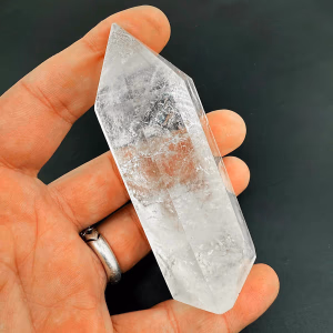 Kristal Kuvars Obelisk - Orijinal Şifalı Kristal - Görsel 1