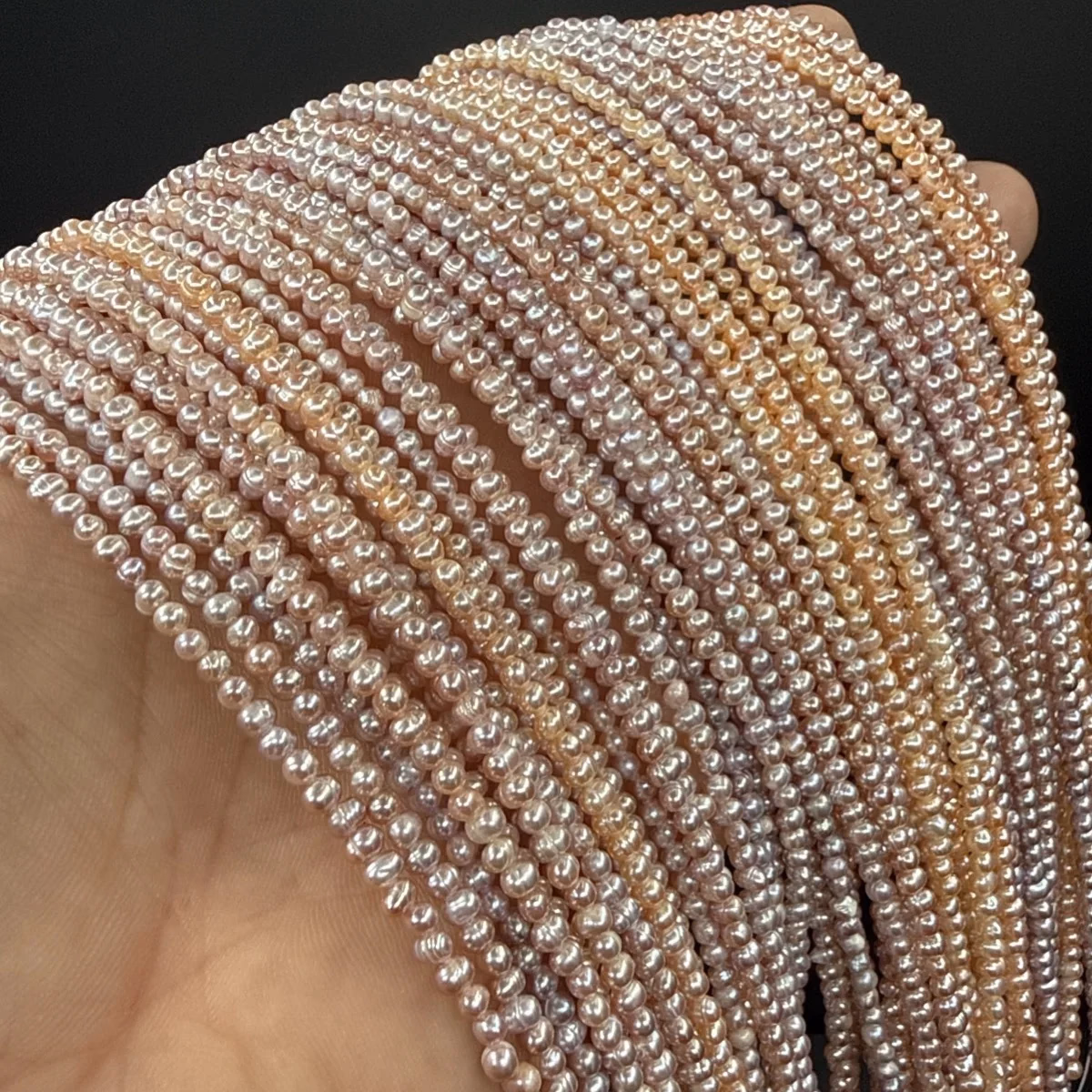 Kum İnci Somon 3 mm