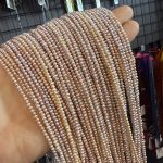 Kum İnci Somon 3 mm Orijinal Kristal Detay Görseli 4