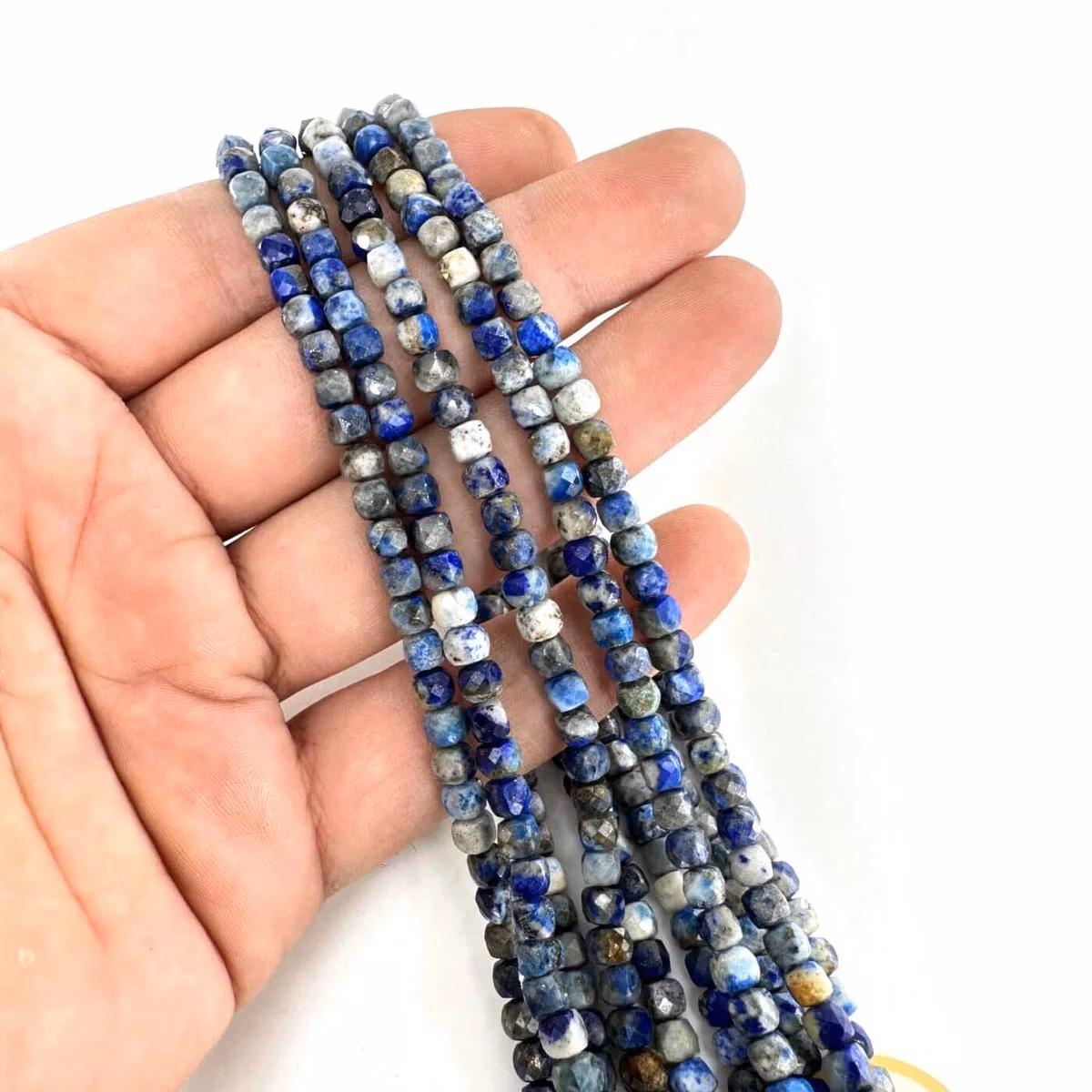 Lapis Lazuli Dizi 3mm Küp