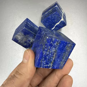 Lapis Lazuli Küp - Orijinal Şifalı Kristal - Görsel 1