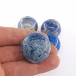 Lapis Lazuli Küre Mini Orijinal Kristal Detay Görseli 2