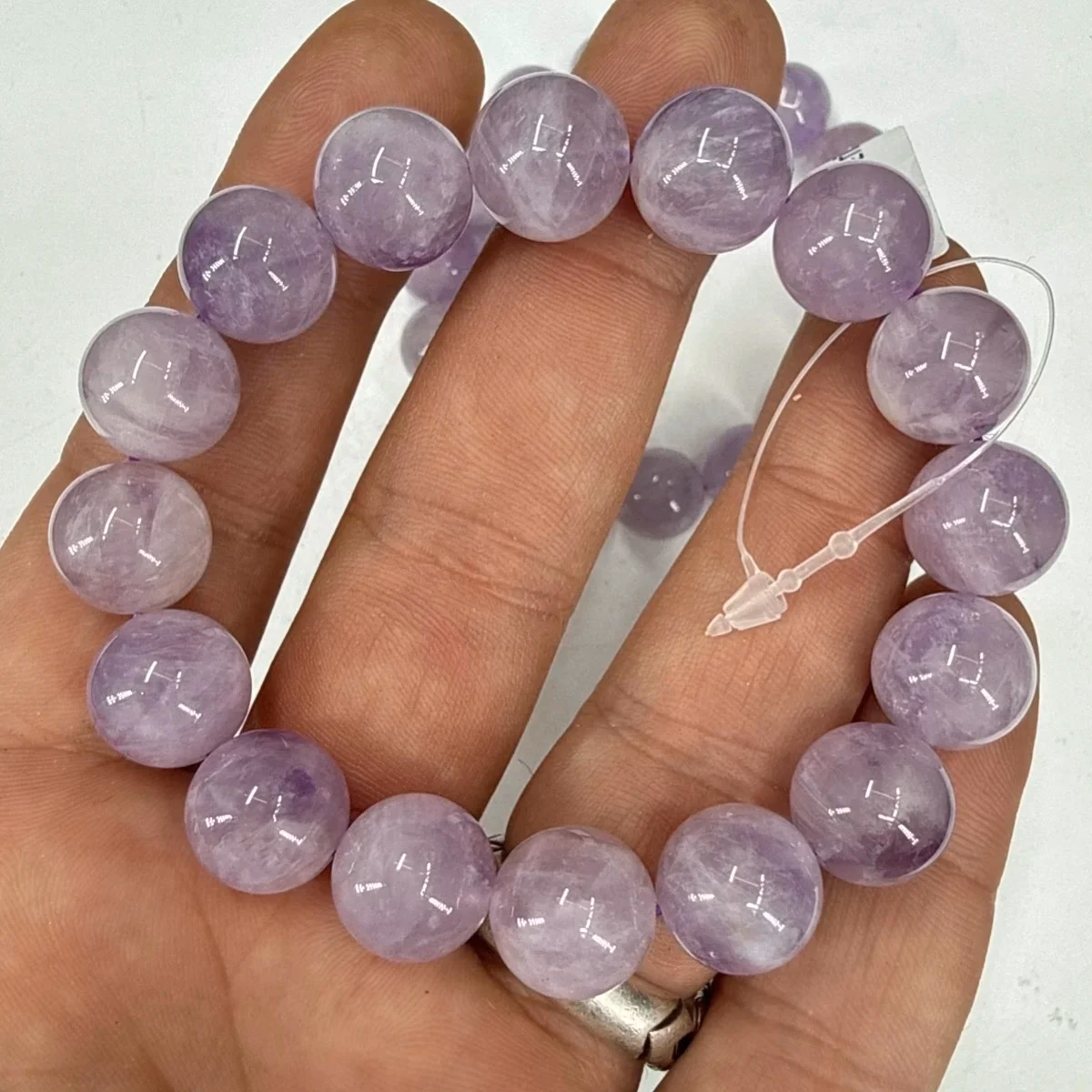 Lavender Ametist Bileklik 12mm