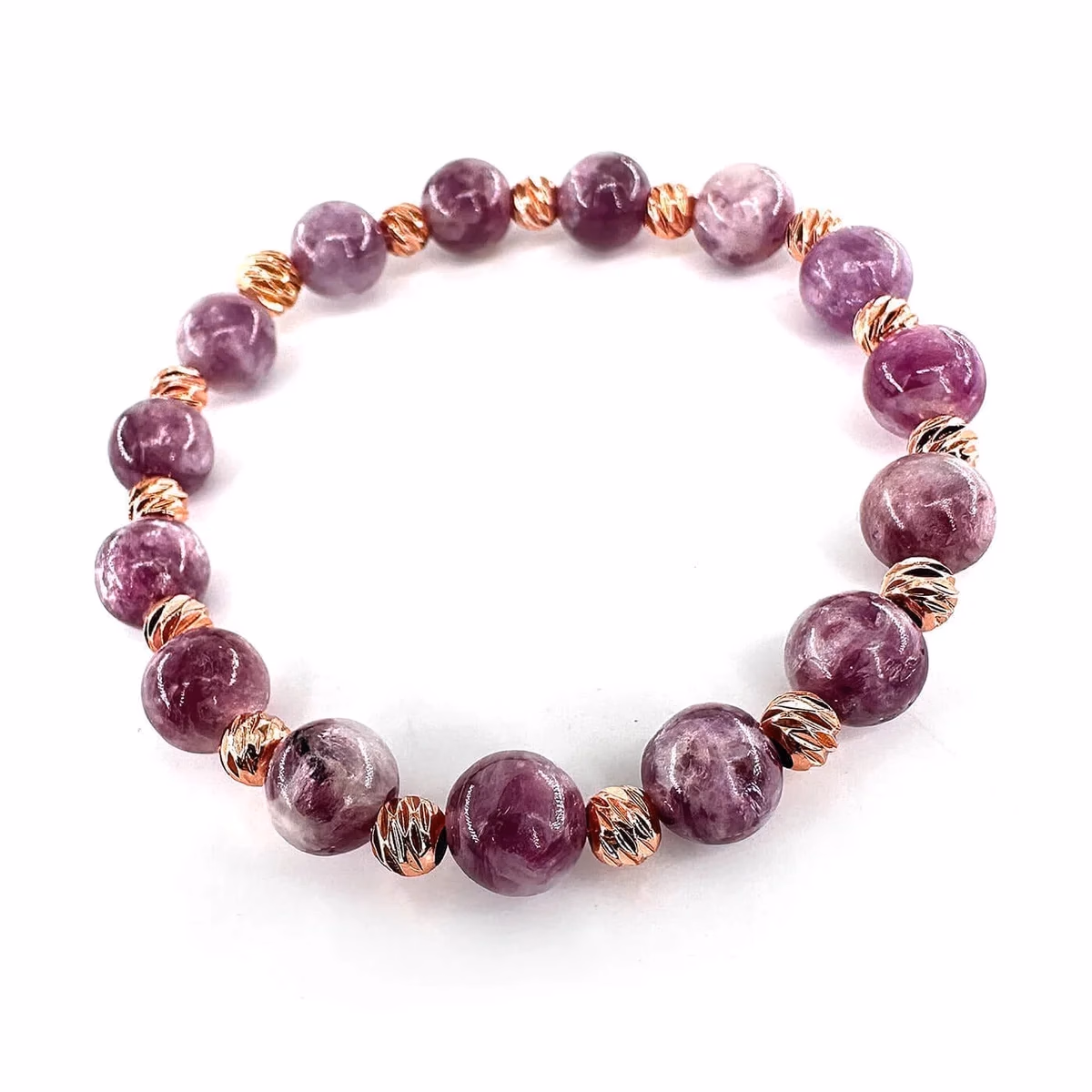 Lepidolit Bileklik 8mm (Rose)