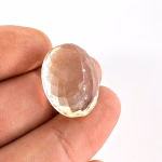 Limon Kuvars Kabaşon 6A+ K095 Orijinal Kristal Detay Görseli 2