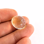 Limon Kuvars Kabaşon 6A+ K098 Orijinal Kristal Detay Görseli 2