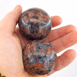 Madagaskar Jasper Küre - Orijinal Şifalı Kristal - Görsel 1
