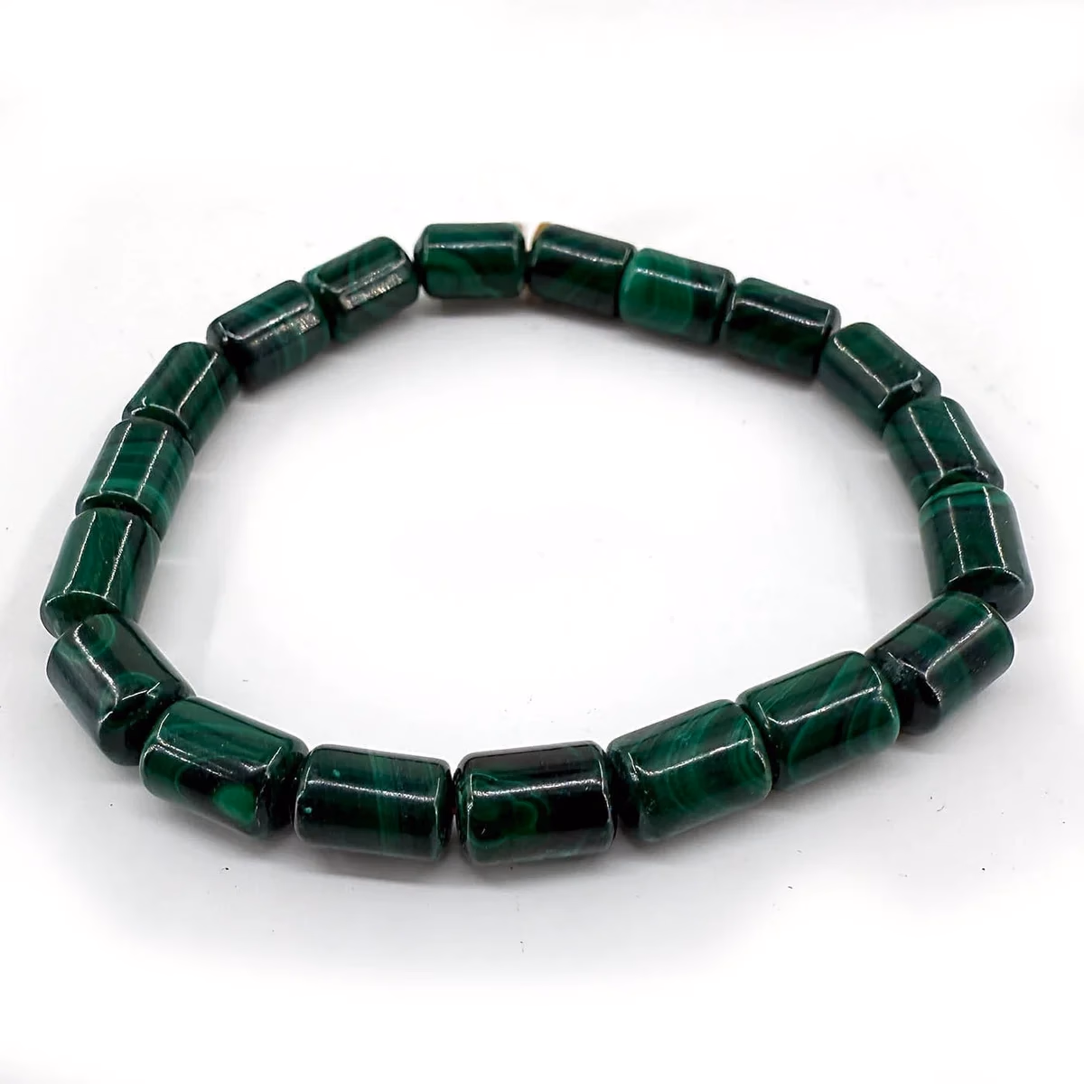 Malakit Kapsül Bileklik 6.5x10mm