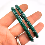 Malakit Kapsül Bileklik 6.5x10mm Orijinal Kristal Detay Görseli 2