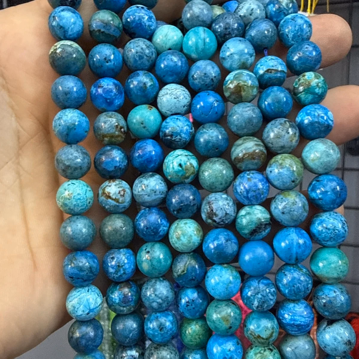 Mavi Opal Dizi 10 mm