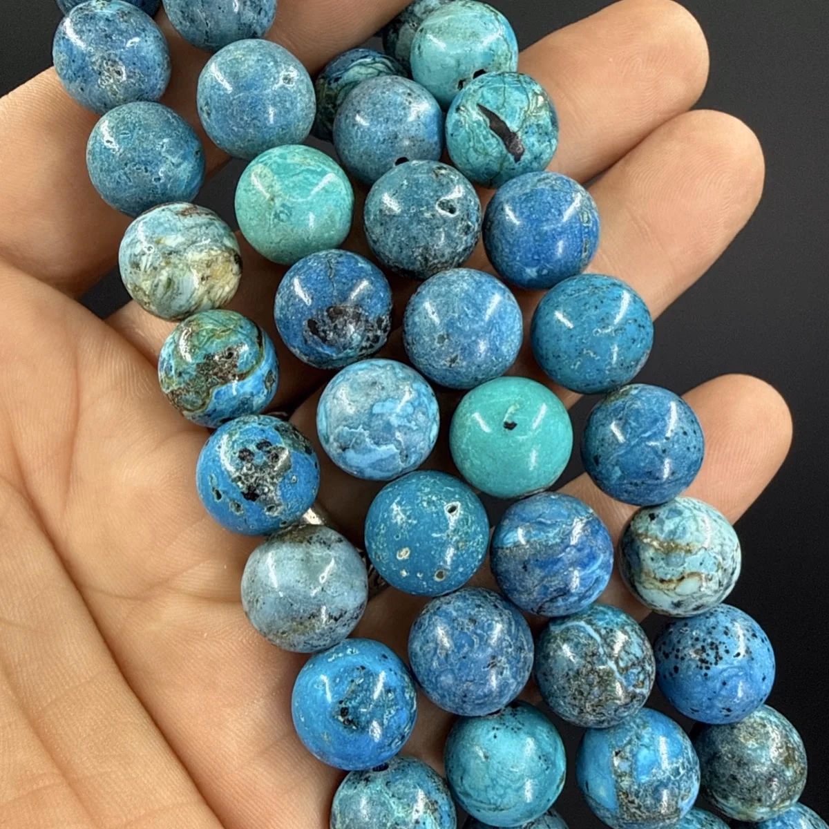 Mavi Opal Dizi 12 mm