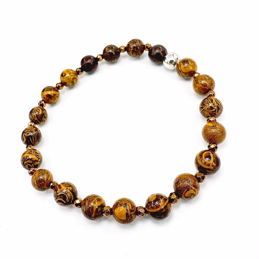 Miriam Jasper Bileklik 6mm İncele ve Satın Al Miriam Jasper Bileklik 6mm - Orijinal Doğal Taş ve Şifa Kristali Görsel 1