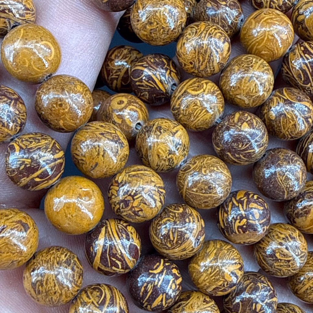 Miriam Jasper Dizi 10mm İncele ve Satın Al Miriam Jasper Dizi 10mm - Orijinal Doğal Taş ve Şifa Kristali Görsel 1