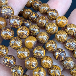 Miriam Jasper Dizi 8mm - Orijinal Şifalı Kristal - Görsel 1