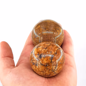 Miriam Picture Jasper Küre - Orijinal Şifalı Kristal - Görsel 1