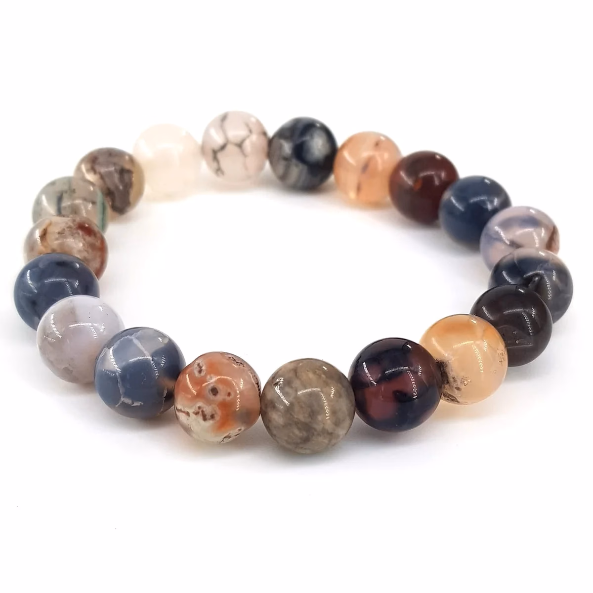 Mix Akik Bileklik 10mm