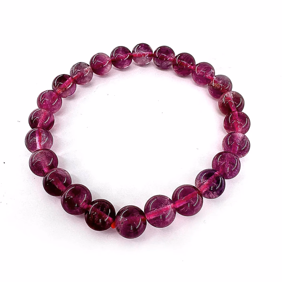 Mor Florit Bileklik 6A 8mm