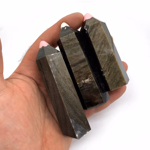 Obsidiyen Obelisk - Orijinal Şifalı Kristal - Görsel 1