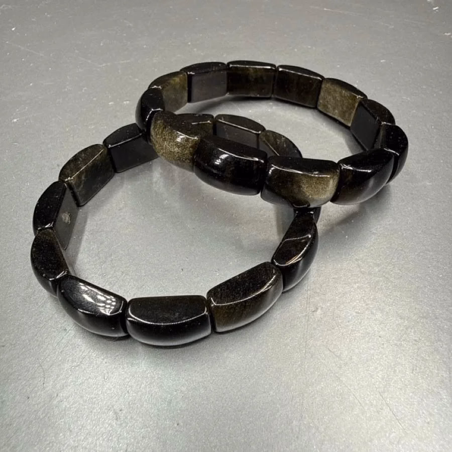 Obsidiyen Rolex Bileklik