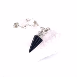 Obsidyen Sarkaç (Pandül) Orijinal Kristal Detay Görseli 3