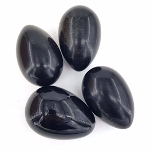 Obsidyen Yumurta - Orijinal Şifalı Kristal - Görsel 1
