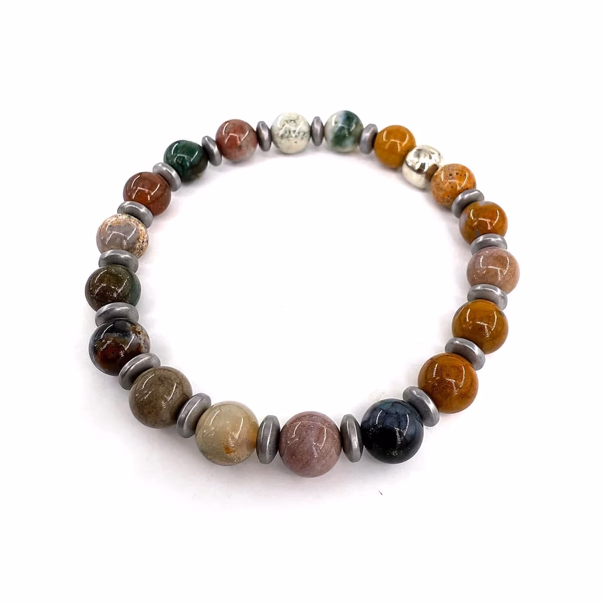 Ocean Jasper Bileklik 8mm