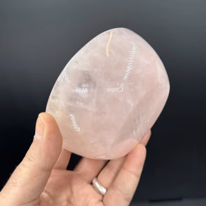 Pembe Kuvars Kase 10 cm - Orijinal Şifalı Kristal - Görsel 2