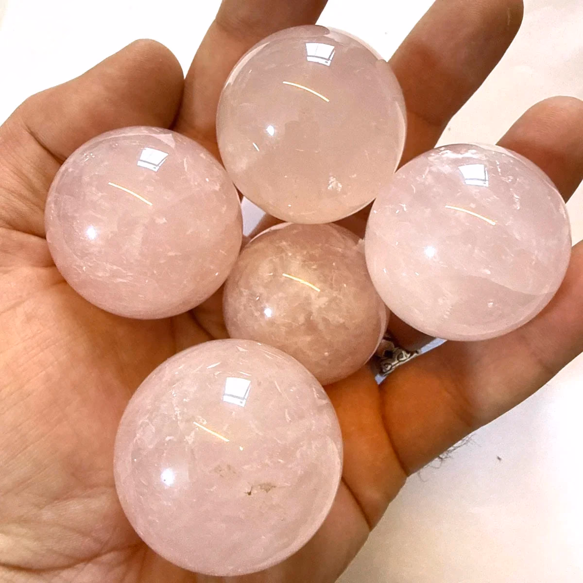 Pembe Kuvars Küre