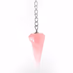 Pembe Kuvars Sarkaç (Pandül) Orijinal Kristal Detay Görseli 2