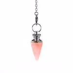 Pembe Kuvars Sarkaç (Pandül) Orijinal Kristal Detay Görseli 3