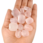 Pembe Kuvars Tımbıl Orijinal Kristal Detay Görseli 2
