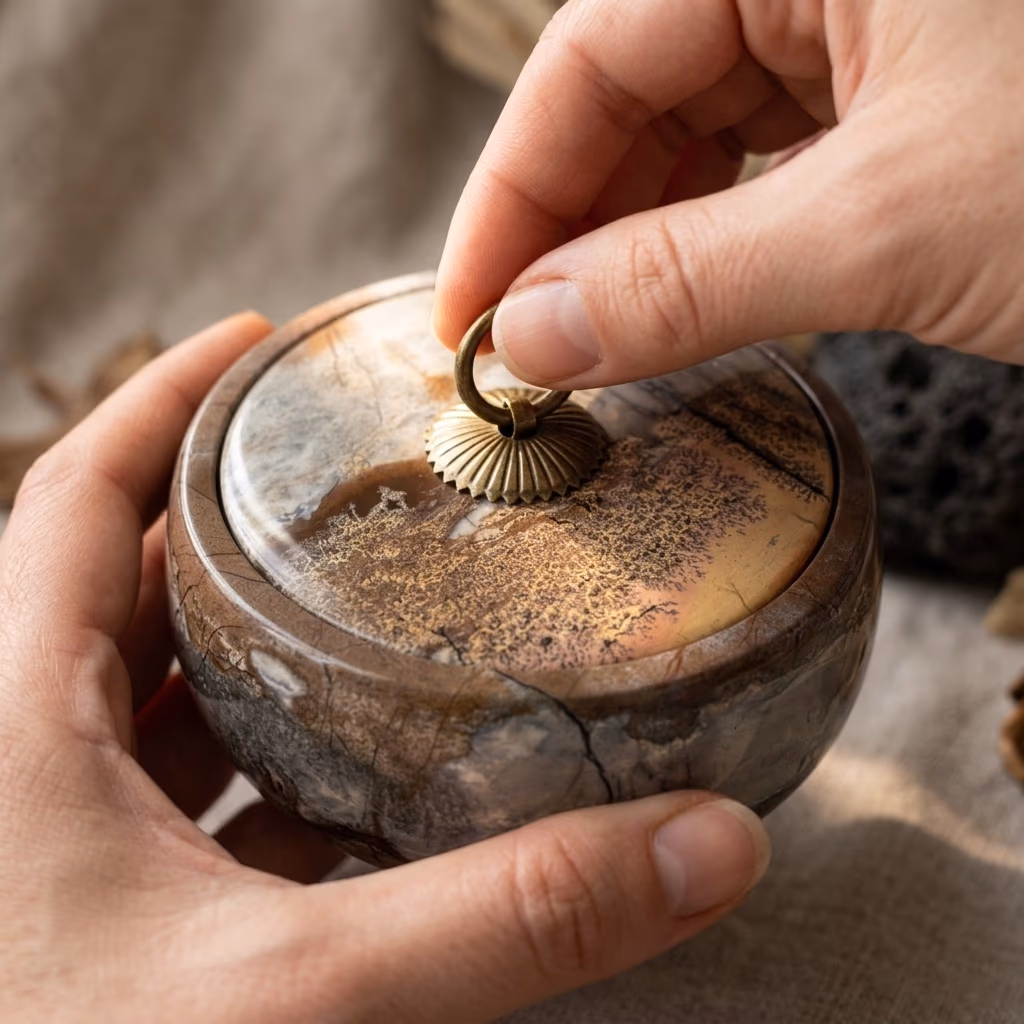 Picture Jasper Mücevher Kutusu