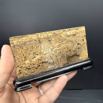 Picture Jasper Obje Ahşap Standlı Kare Orijinal Kristal Detay Görseli 2