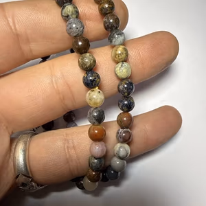Pietersite Bileklik 6 mm - Orijinal Şifalı Kristal - Görsel 1