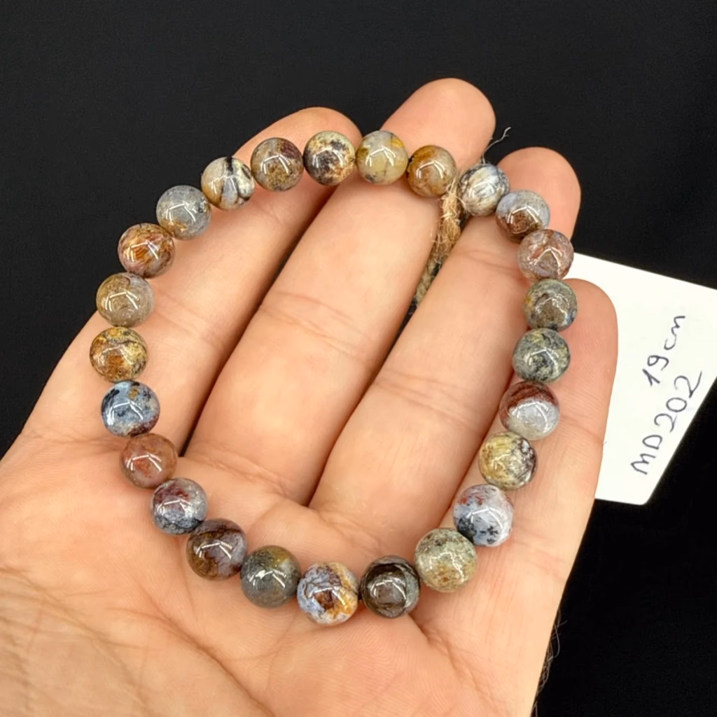 Pietersite Bileklik 8 mm İncele ve Satın Al Pietersite Bileklik 8 mm - Orijinal Doğal Taş ve Şifa Kristali Görsel 1
