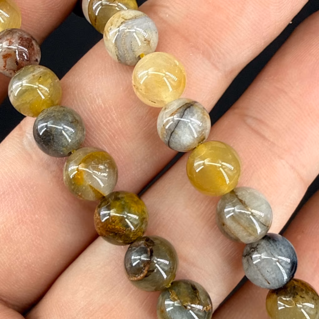 Pietersite Dizi 6mm İncele ve Satın Al Pietersite Dizi 6mm - Orijinal Doğal Taş ve Şifa Kristali Görsel 1